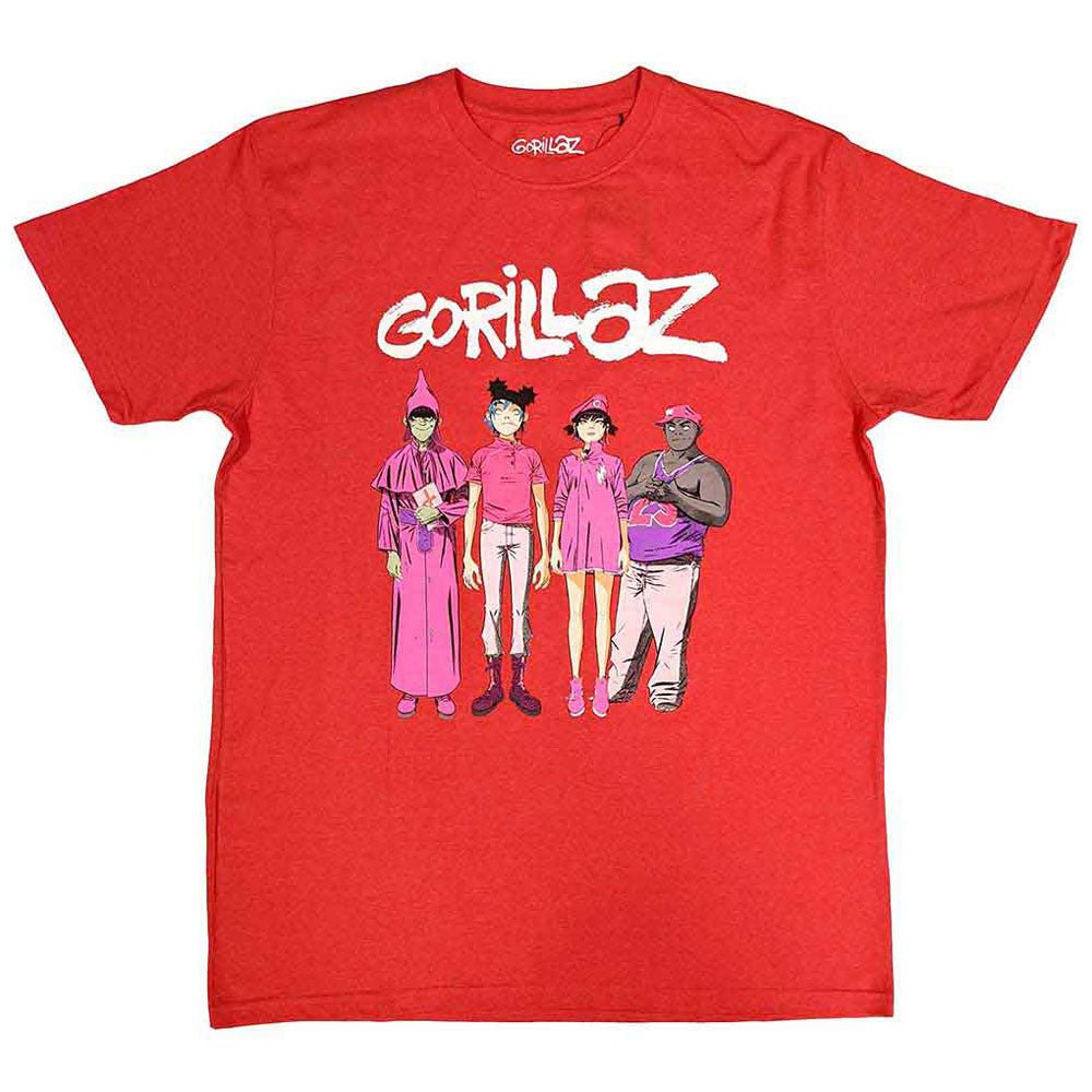 GORILLAZ ゴリラズ (2026.3.20 新譜 発売 記念 ) - Cracker Island Standing Group / Tシャツ / メンズ - PGS